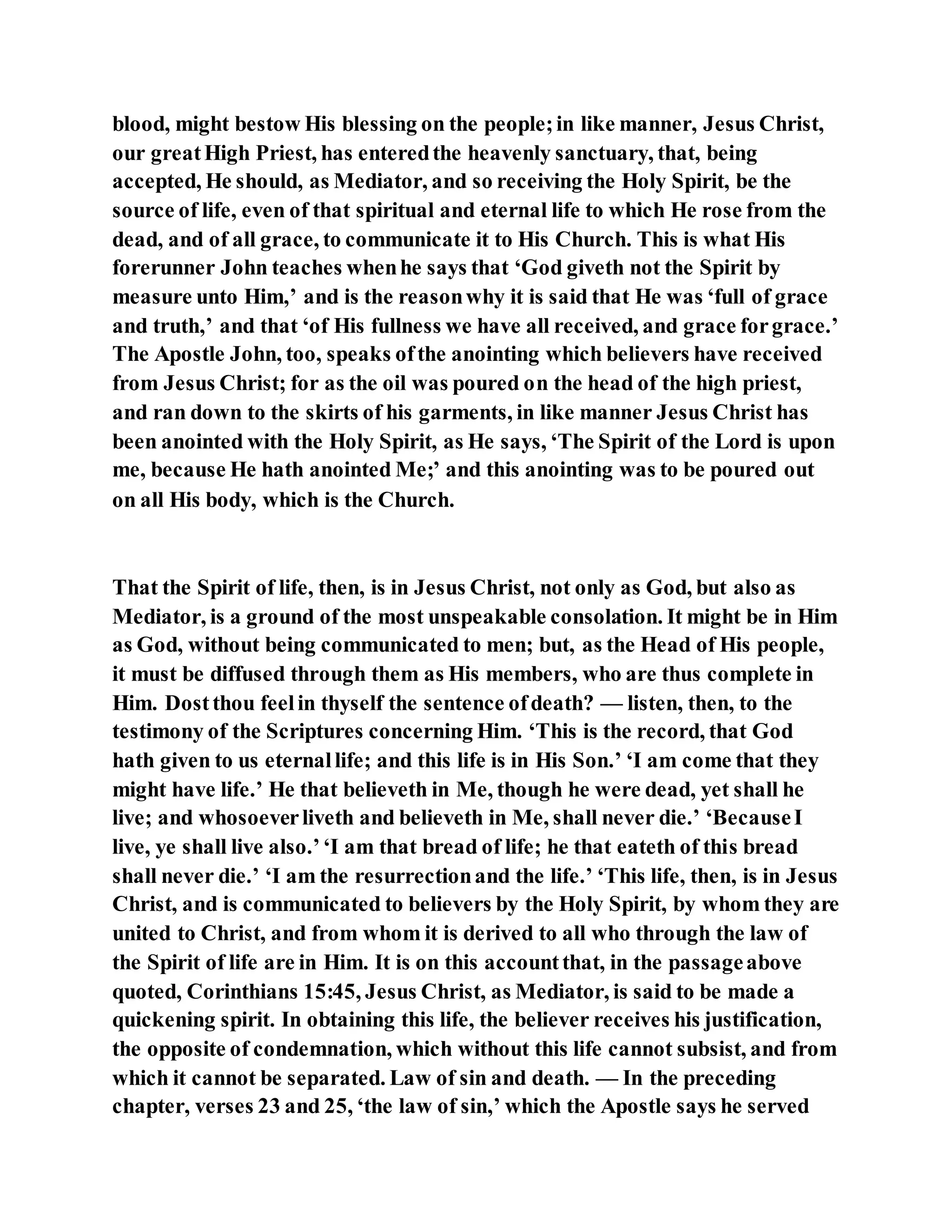 Jesus was our liberator