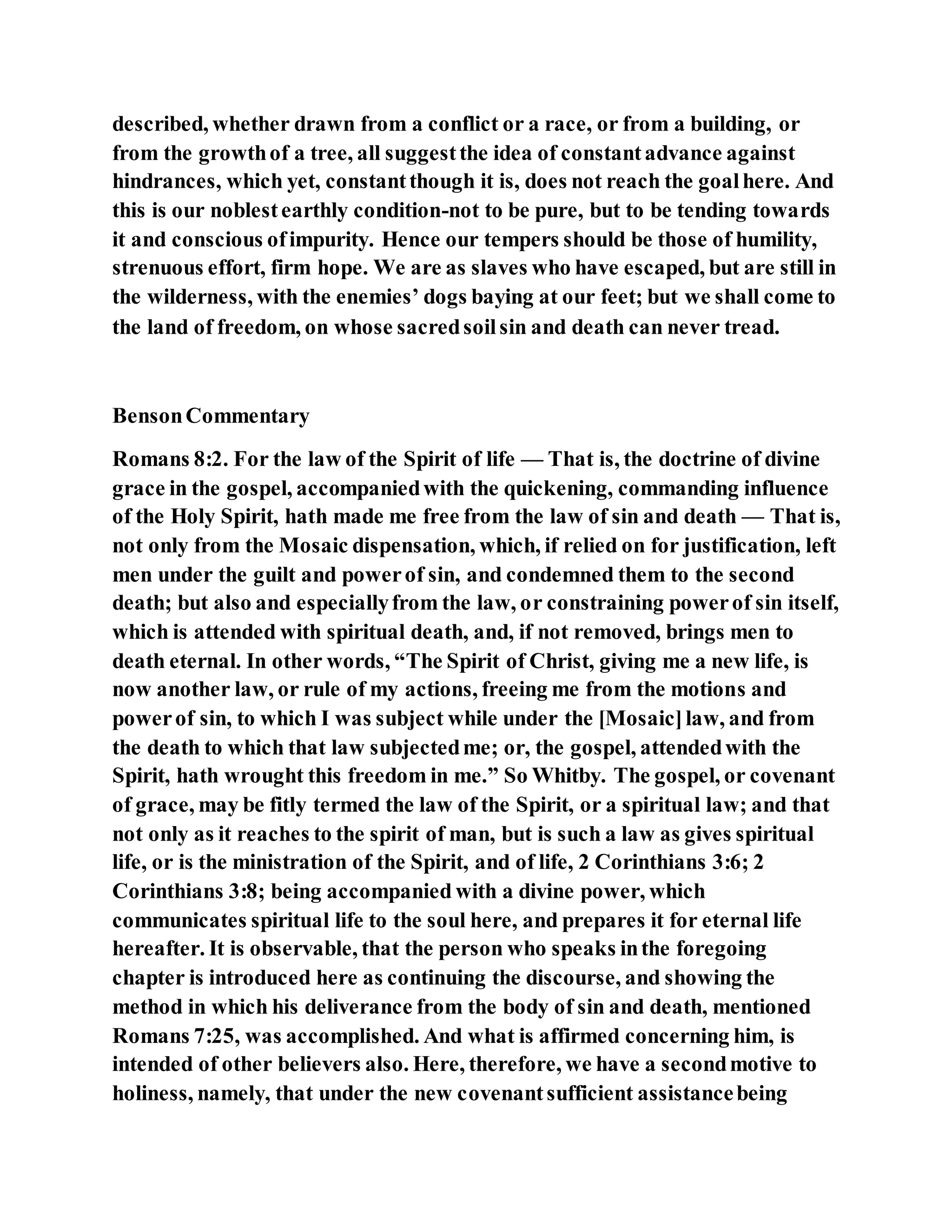 Jesus was our liberator