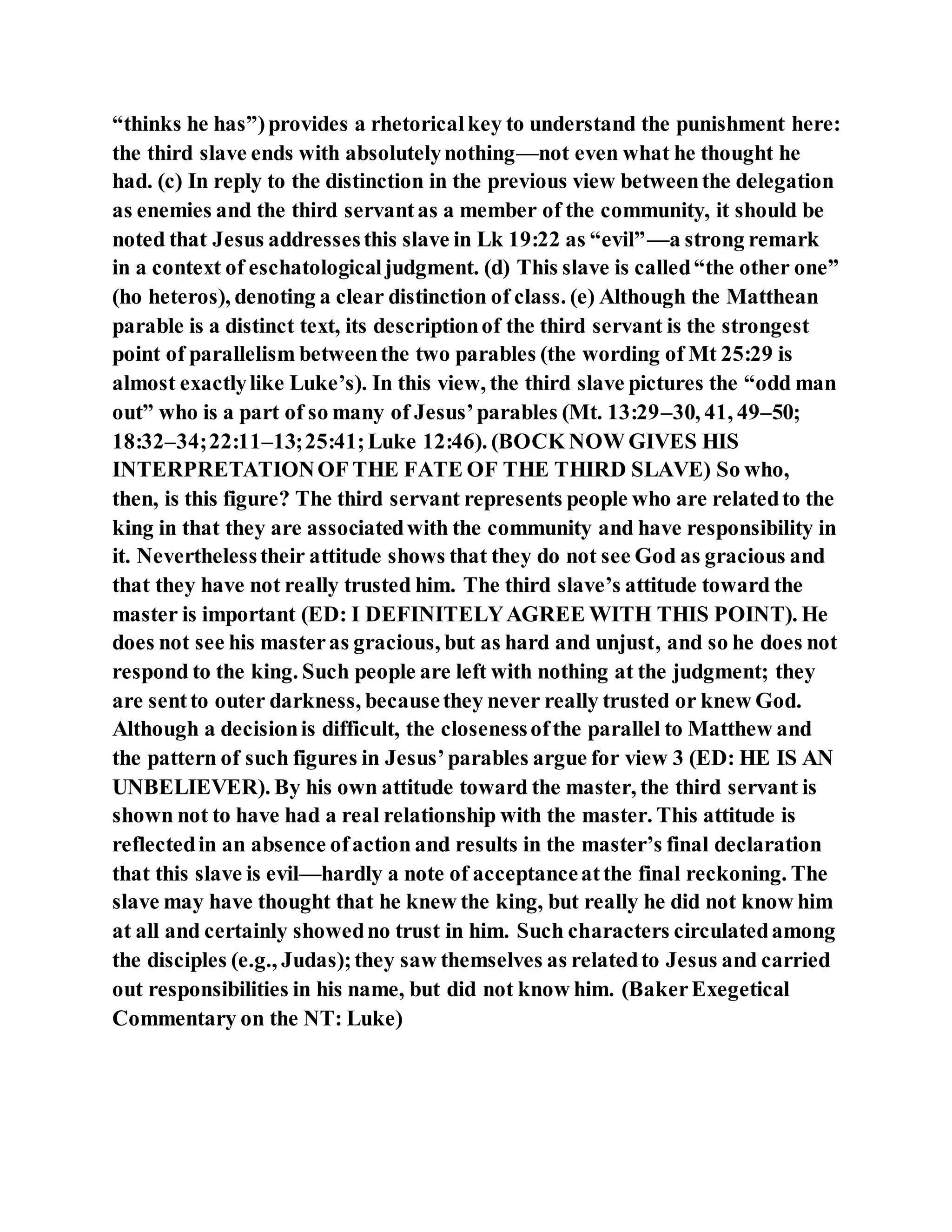 Jesus was telling a shocking parable