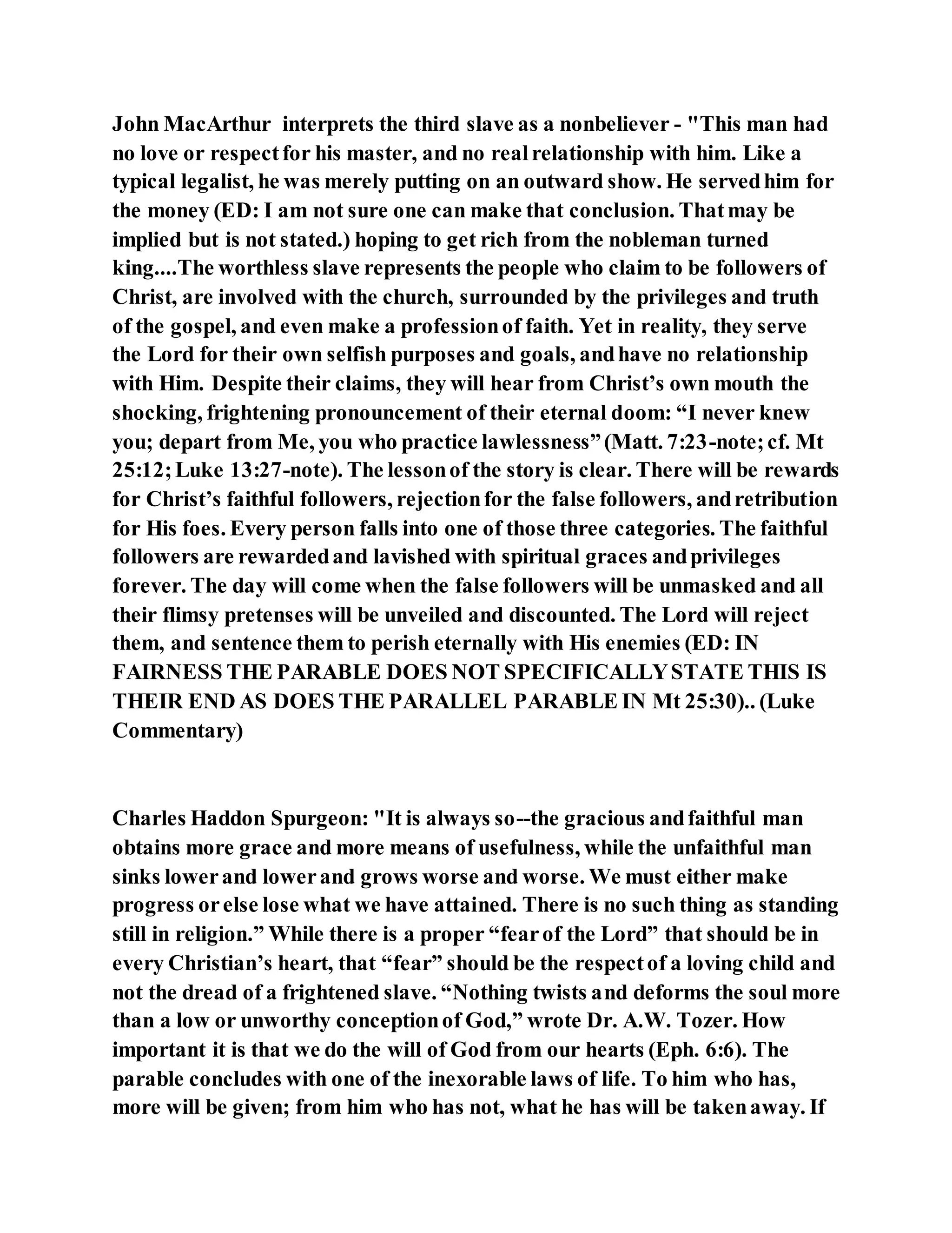 Jesus was telling a shocking parable