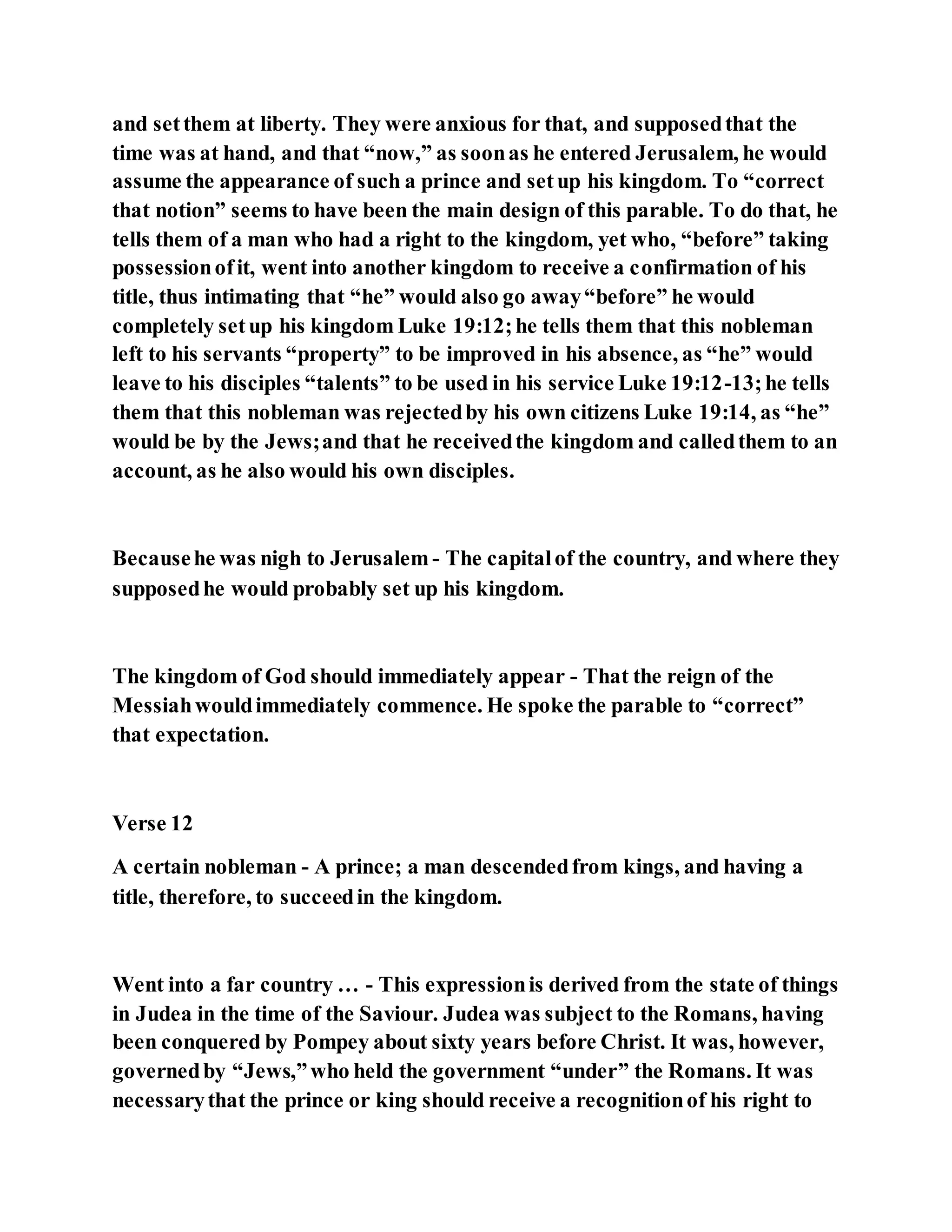 Jesus was telling a shocking parable