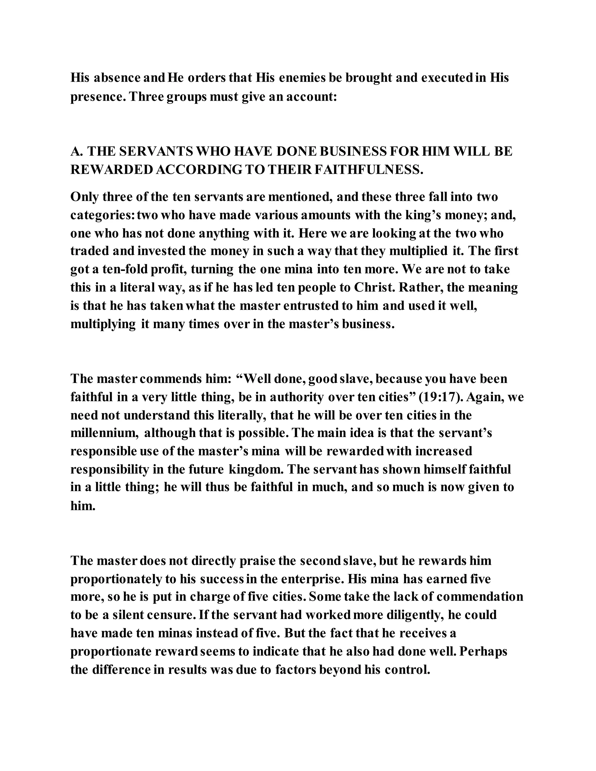 Jesus was telling a shocking parable