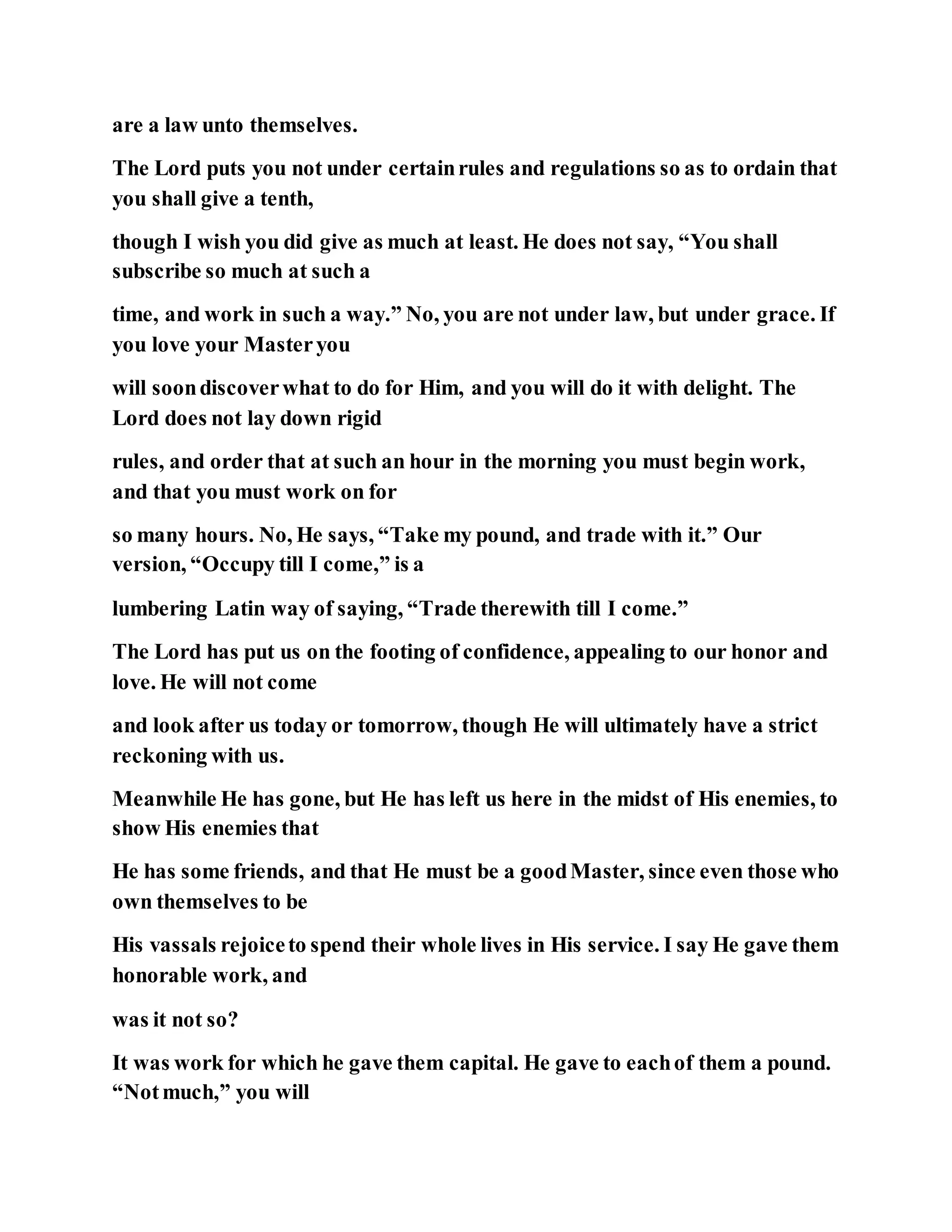 Jesus was telling a shocking parable