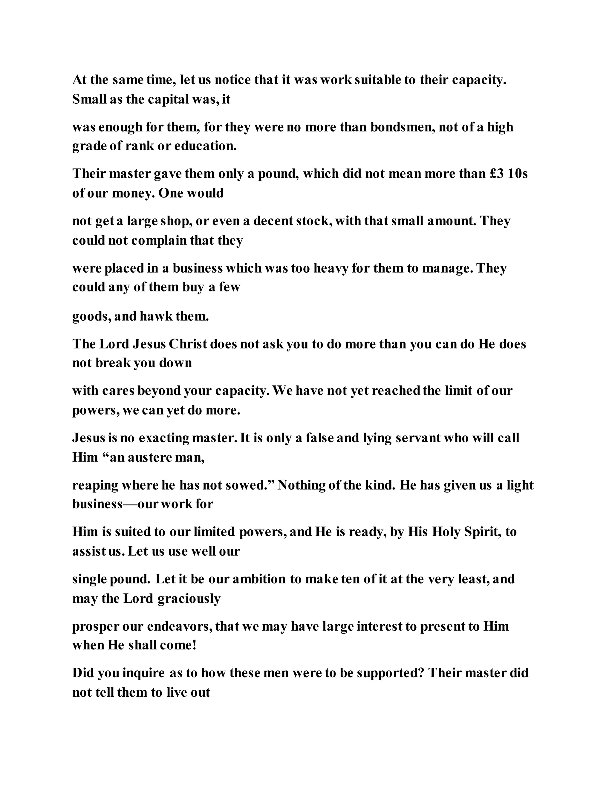 Jesus was telling a shocking parable