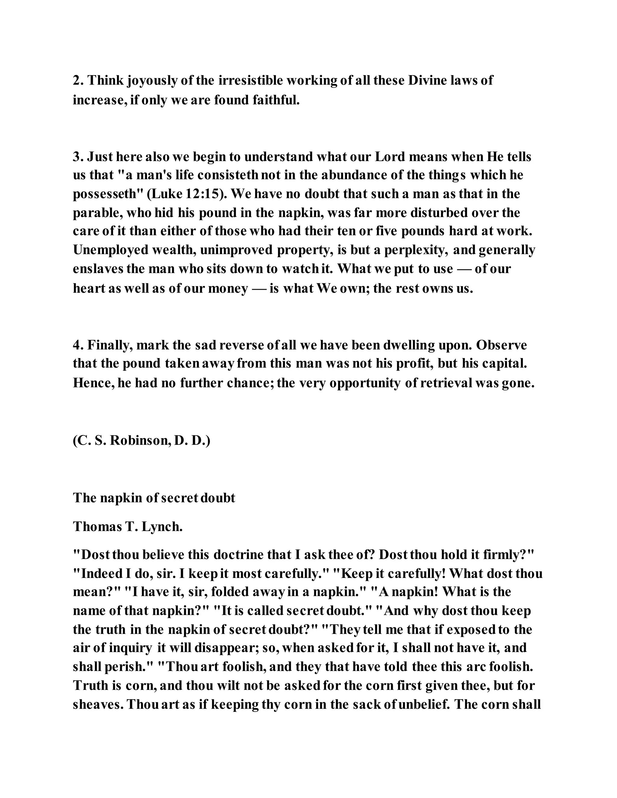 Jesus was telling a shocking parable