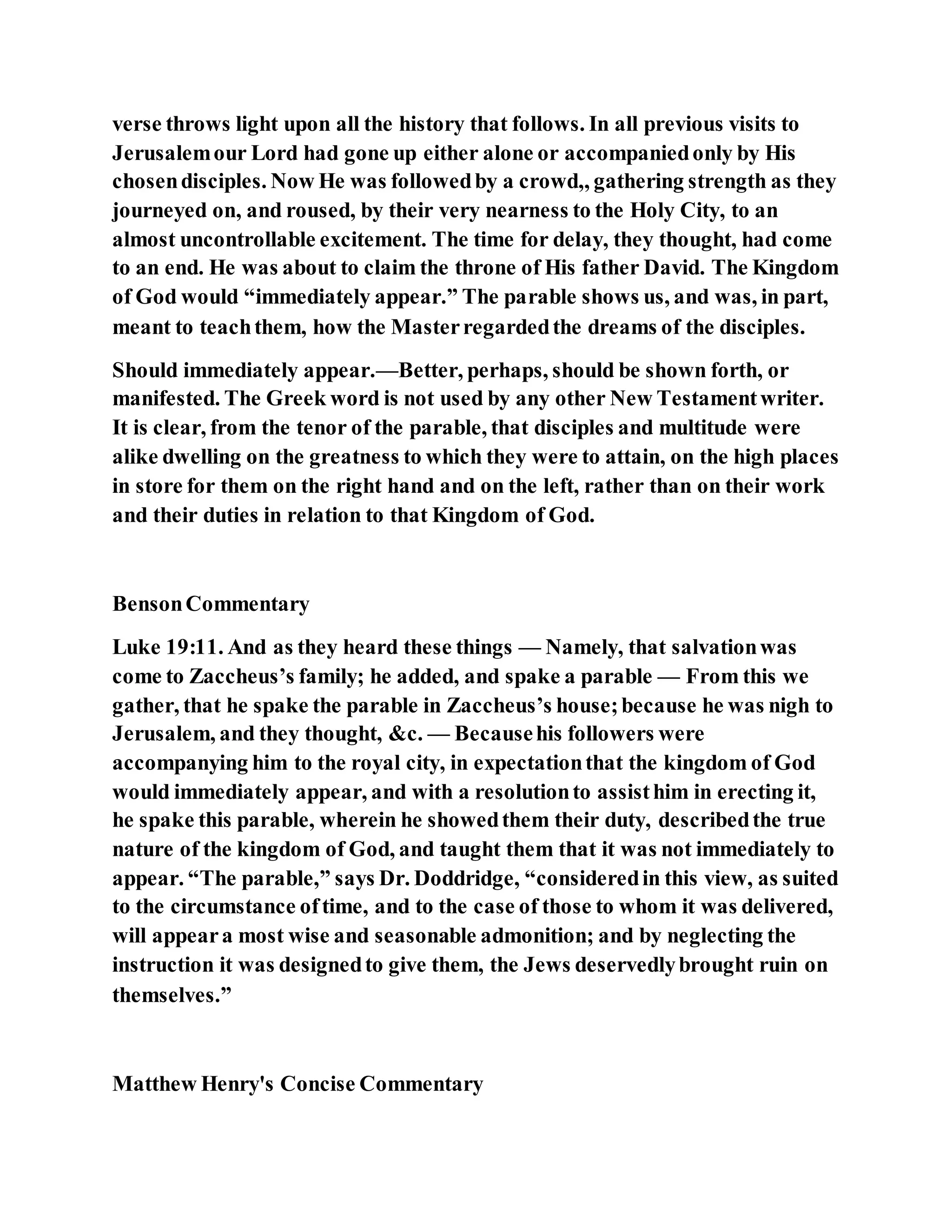 Jesus was telling a shocking parable