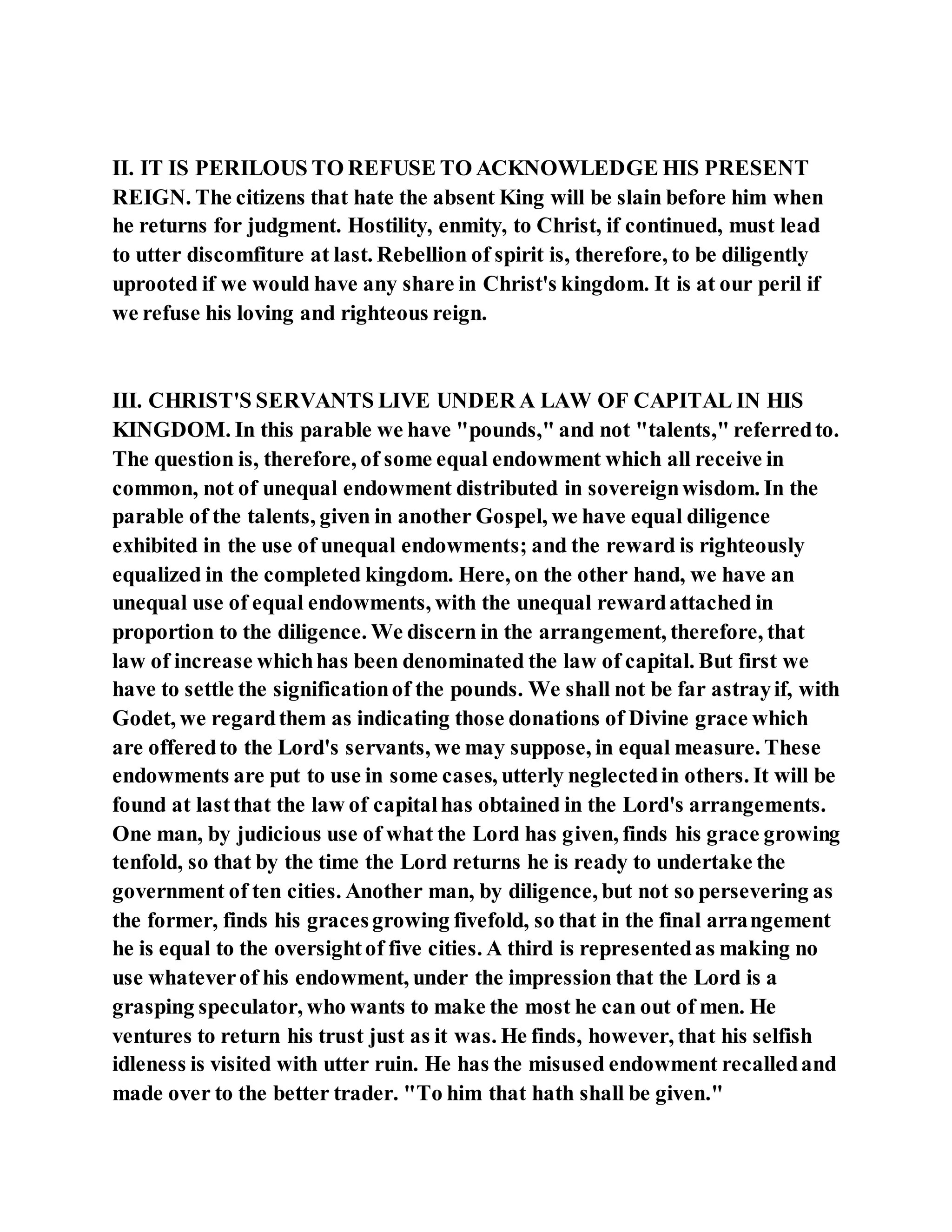 Jesus was telling a shocking parable