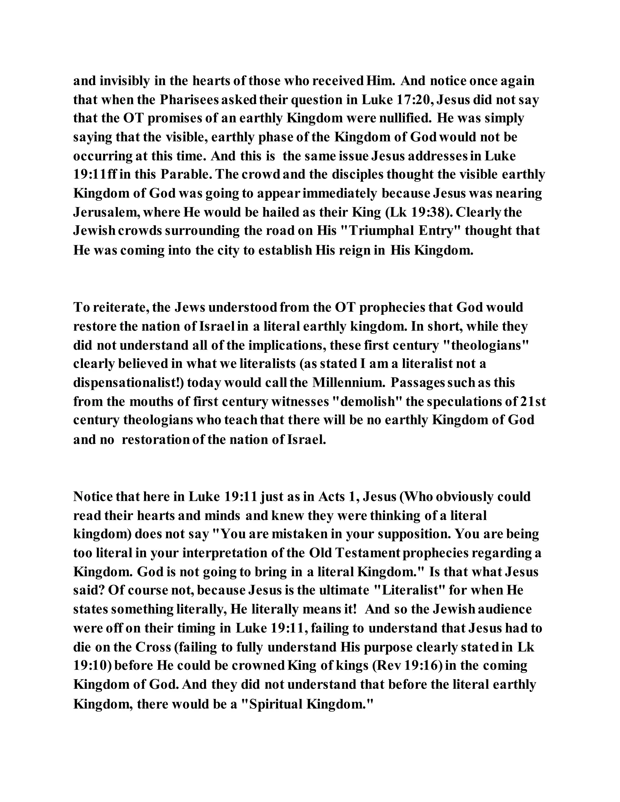 Jesus was telling a shocking parable