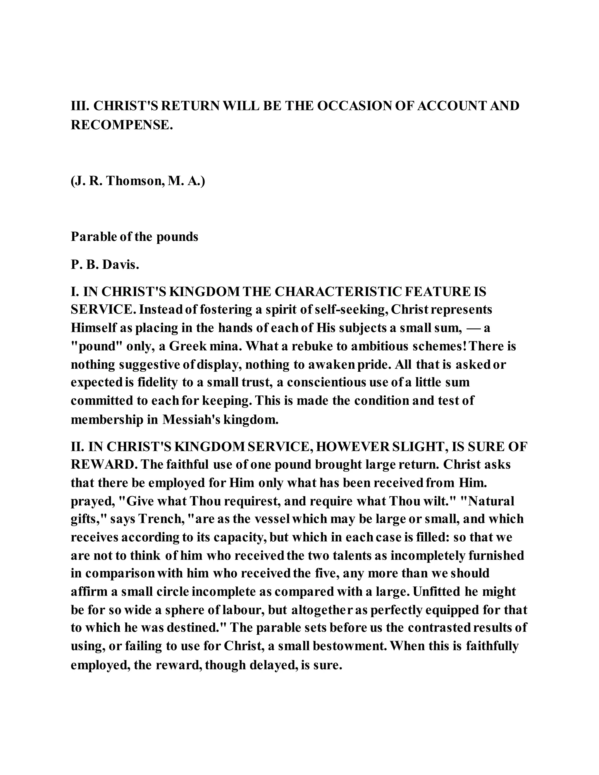 Jesus was telling a shocking parable