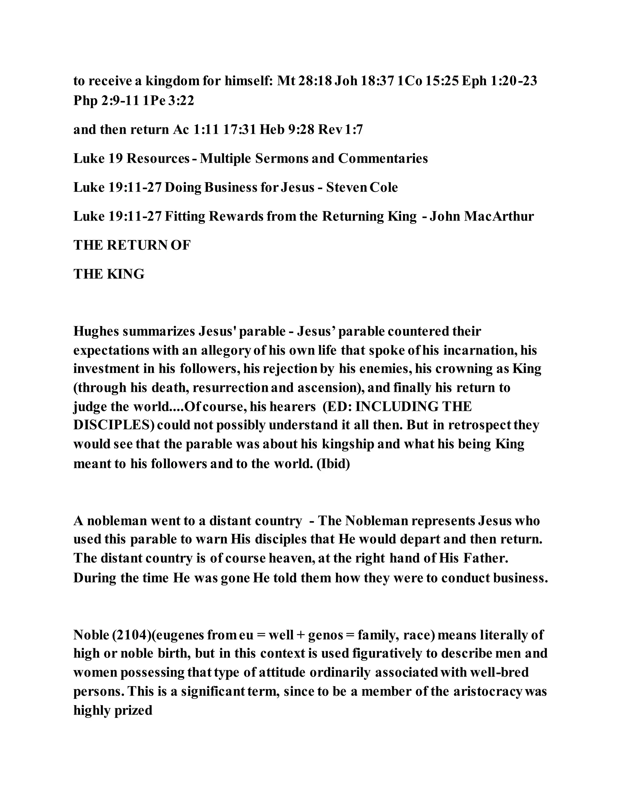 Jesus was telling a shocking parable