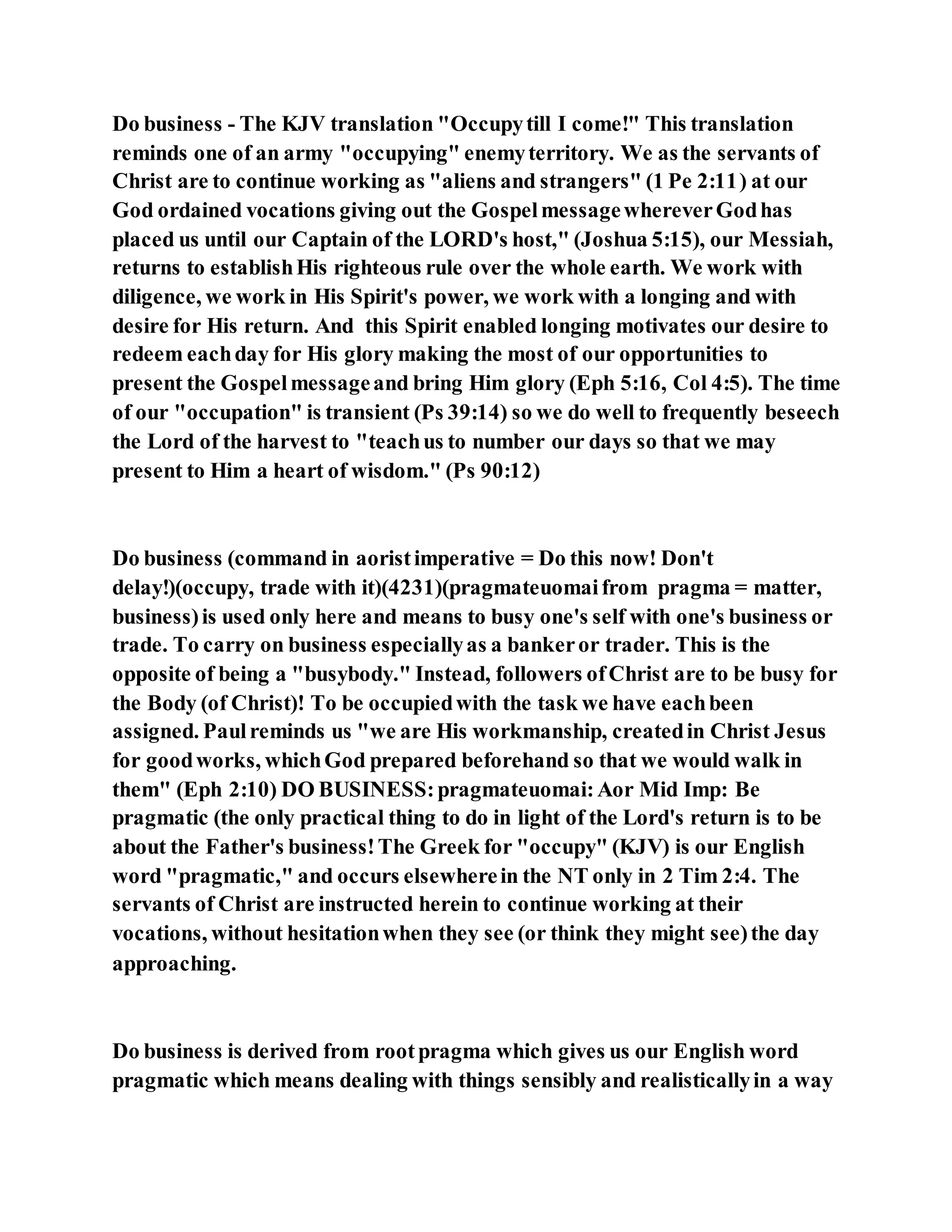 Jesus was telling a shocking parable