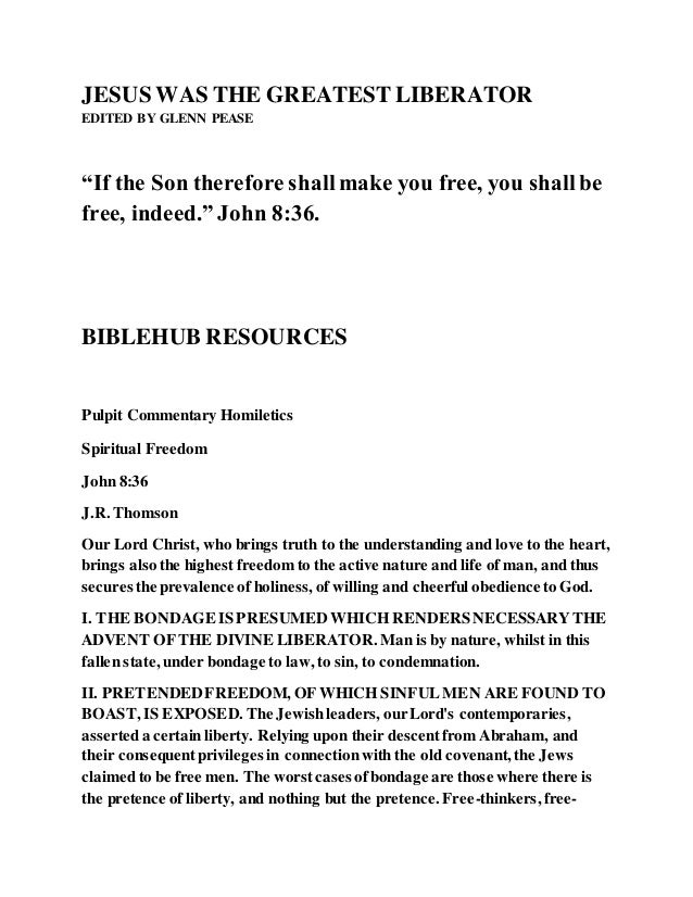 God as the liberator image