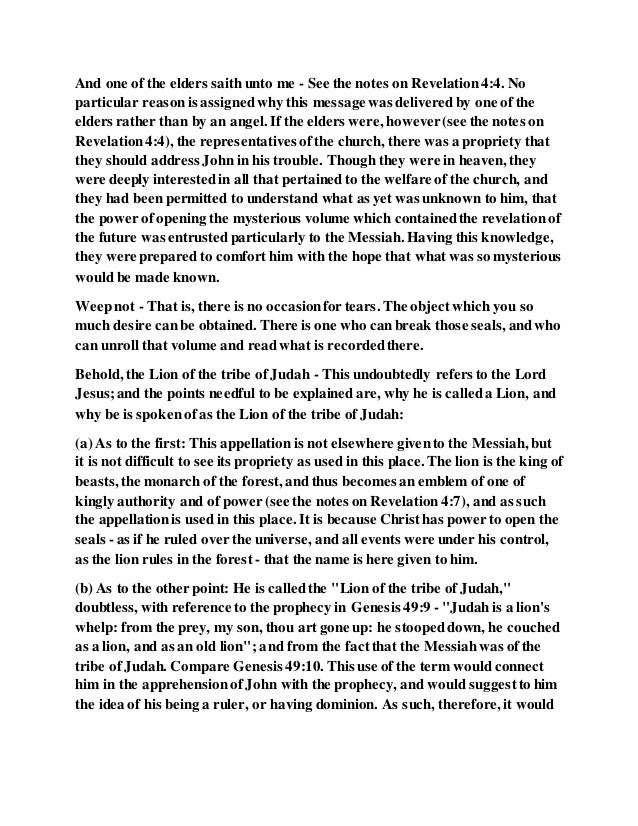 Jesus Was The Lion Of The Tribe Of Judah