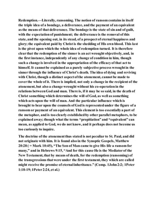 Jesus was the redeemer | DOCX