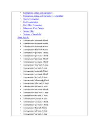 • Commentary Critical and Explanatory
• Commentary Critical and Explanatory - Unabridged
• Trapp's Commentary
• Poole's Annotations
• Pett's Bible Commentary
• Robertson's Word Pictures
• Sermon Bible
• Treasury of Knowledge
Range Specific
• /commentaries/bnb/mark-8.html
• /commentaries/box/mark-8.html
• /commentaries/fam/mark-8.html
• /commentaries/fbm/mark-8.html
• /commentaries/gcc/mark-8.html
• /commentaries/ges/mark-8.html
• /commentaries/ghe/mark-8.html
• /commentaries/hac/mark-8.html
• /commentaries/hmc/mark-8.html
• /commentaries/jgc/mark-8.html
• /commentaries/jom/mark-8.html
• /commentaries/kpc/mark-8.html
• /commentaries/lcc/mark-8.html
• /commentaries/mhm/mark-8.html
• /commentaries/mhn/mark-8.html
• /commentaries/pfc/mark-8.html
• /commentaries/phc/mark-8.html
• /commentaries/pmc/mark-8.html
• /commentaries/rbc/mark-8.html
• /commentaries/ryl/mark-8.html
• /commentaries/scn/mark-8.html
• /commentaries/spe/mark-8.html
• /commentaries/tbi/mark-8.html
• /commentaries/teb/mark-8.html
• /commentaries/tgc/mark-8.html
 