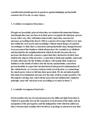 Invariably Person Example Jesus was warning against being judgmental | DOCX