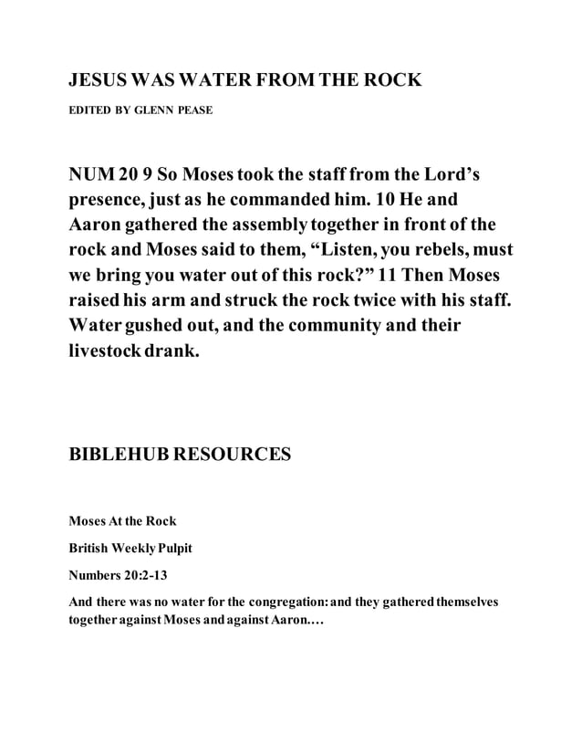 jesus-was-water-from-the-rock-pdf