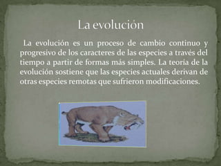 Primeros científicos evolucionistas