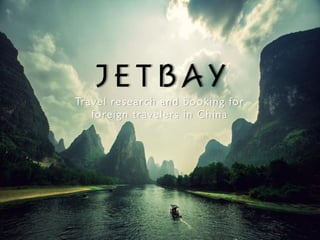 Travel research and booking for
foreign travelers in China
 