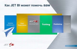 Как JET BI может помочь вам
 