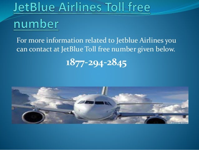 1877-294-2845 Jetblue Airlines Reservation Phone Number