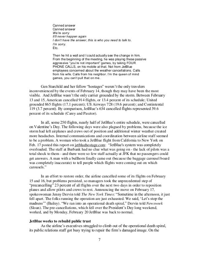 Case study answers com