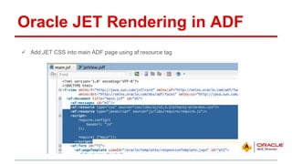 Oracle JET CRUD and ADF BC REST Slide 48