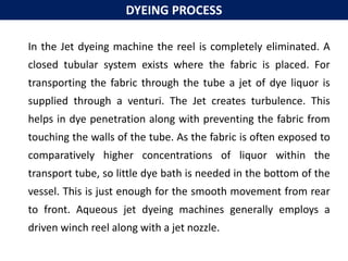 Jet dyeing machine | PPT
