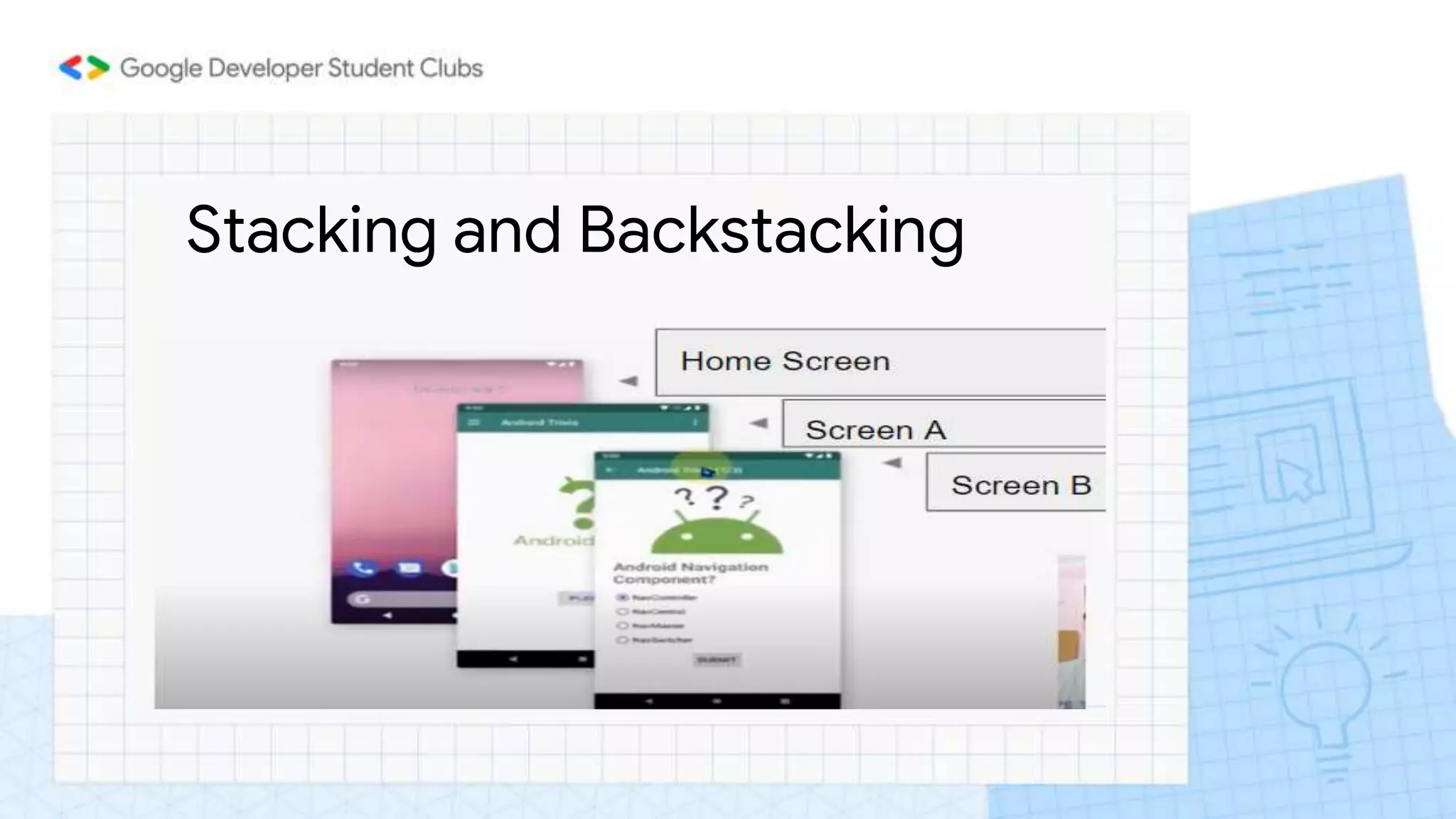 Stacking and Backstacking