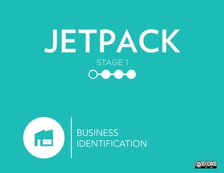 BUSINESS
IDENTIFICATION
JETPACKSTAGE 1
 