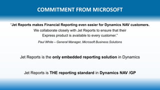 Jet Reports Overview Presentation | PPT