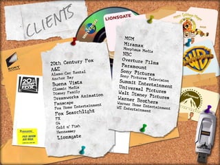 Jetset Studios Capabilities Overview