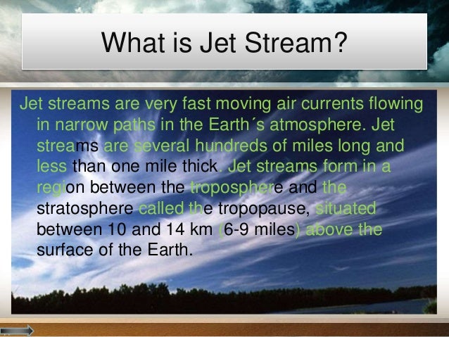 jet stream where do jet streams form