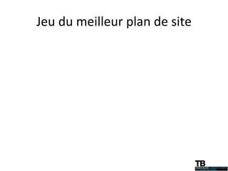 Jeu du meilleur plan de site 