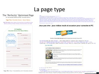 La page type 