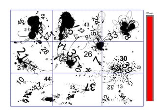 20sec




                   49
                                                                       9




                                                24 15
 46               41                           43
     2
                  3              5        22
                                                             33
                       23




                                                                  18
                                      27
                                               16

             11
                                14




                                                    29
                   28

                                               26
                                                                       4
21



         6
                       47

                                 35                               30




                                                7
                                      40
31
                            8




                                                                  39
                                                             38            20
         48




                                               36
                       44


                                                         1
10




  42                                           37
                  17                                              13
                                                             32
                                     25
                                                                  34
 19



                            45




                                                         12
 