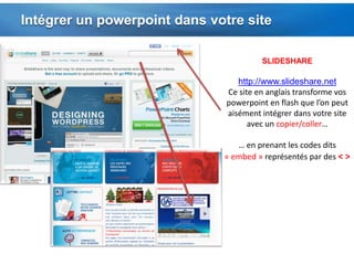 Se connecter et inscrire son site