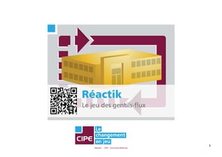 Reactik® - CIPE, Tous Droits Réservés
1
 