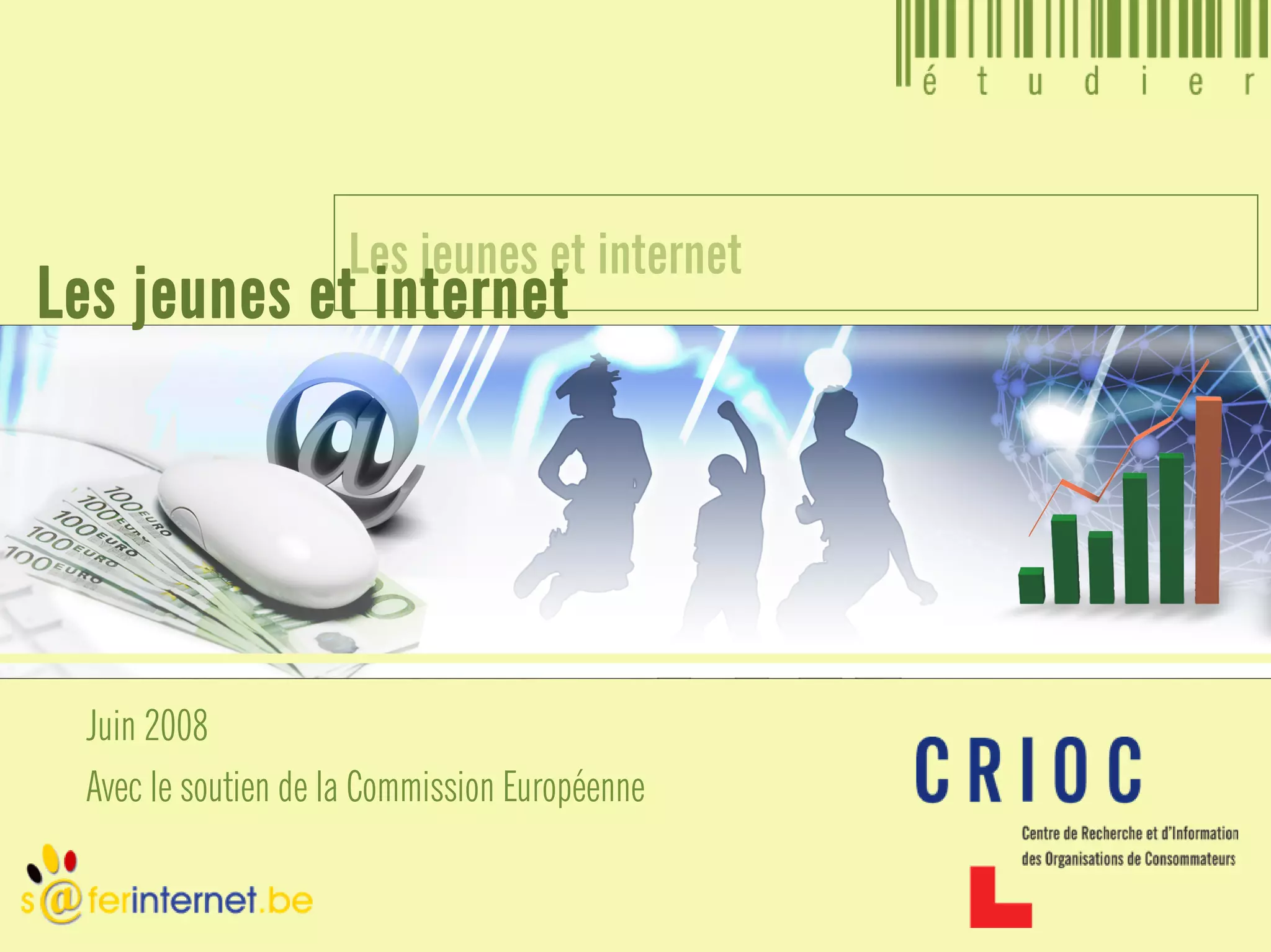 Etudes : Les jeunes et Internet
