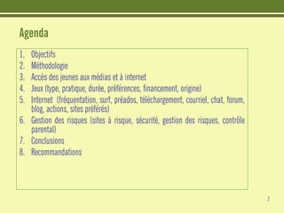 Etudes : Les jeunes et Internet