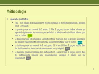 Etudes : Les jeunes et Internet