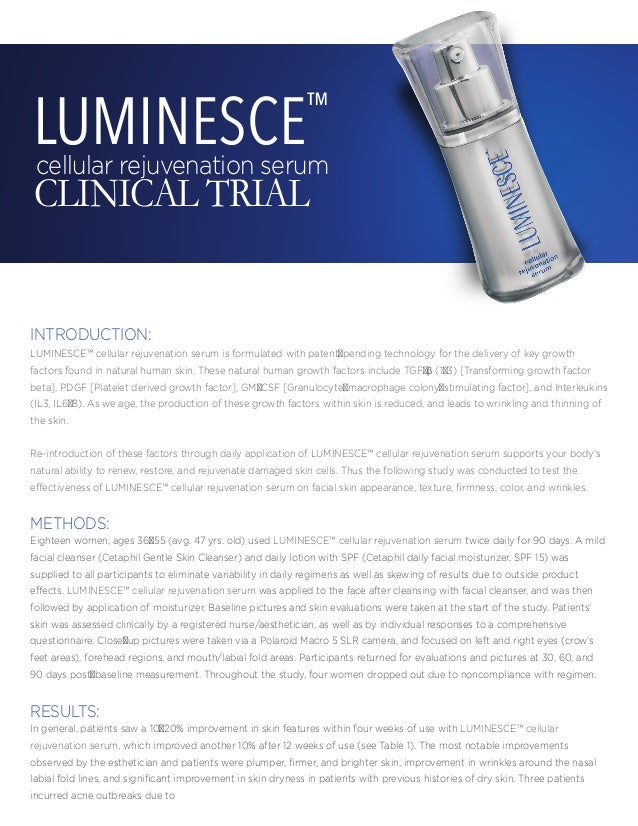 luminesce serum