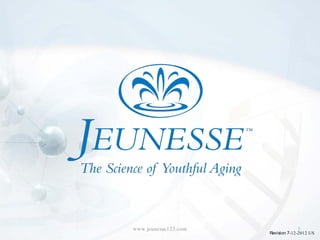 www.jeunesse123.com                1
                      Revision 7-12-2012 US
 