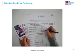 Tout droit réservé - CIPE 2015 - www.CIPE.fr
11
Extrait du Dossier du Participant
 