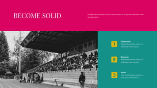 Colaboration
After benefits dramatic proactive in
media good via text process.
Active
After benefits dramatic proactive in
media good via text process.
Outcomes
After benefits dramatic proactive in
media good via text process.
Leverage agile frameworks in with a robust synopsis for it high level multimedia based
agile frameworks.
 