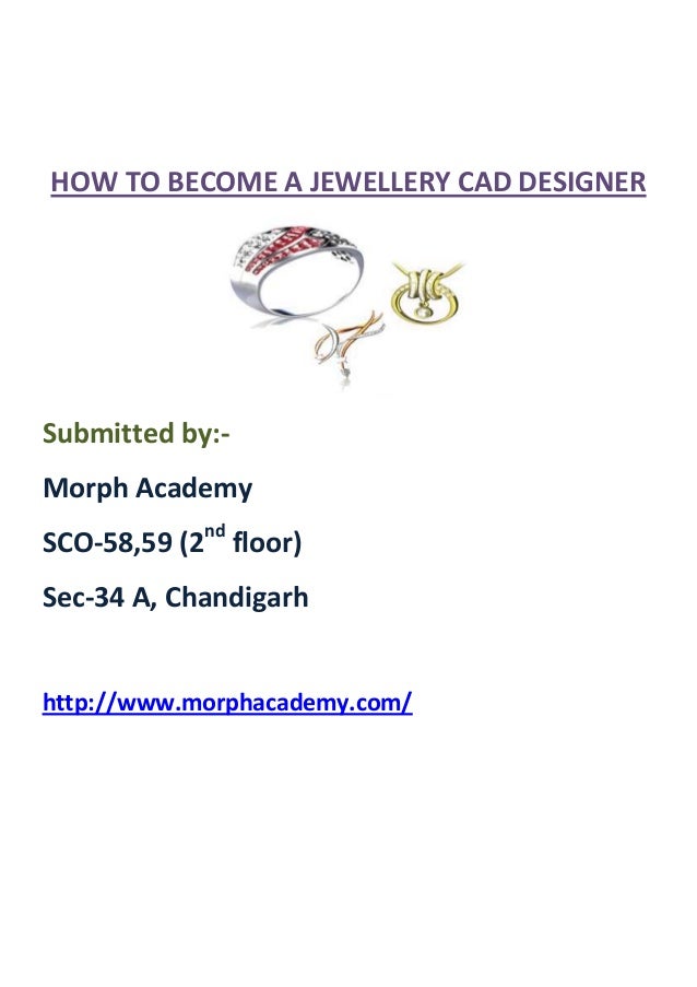How to a Jewellery CAD designer