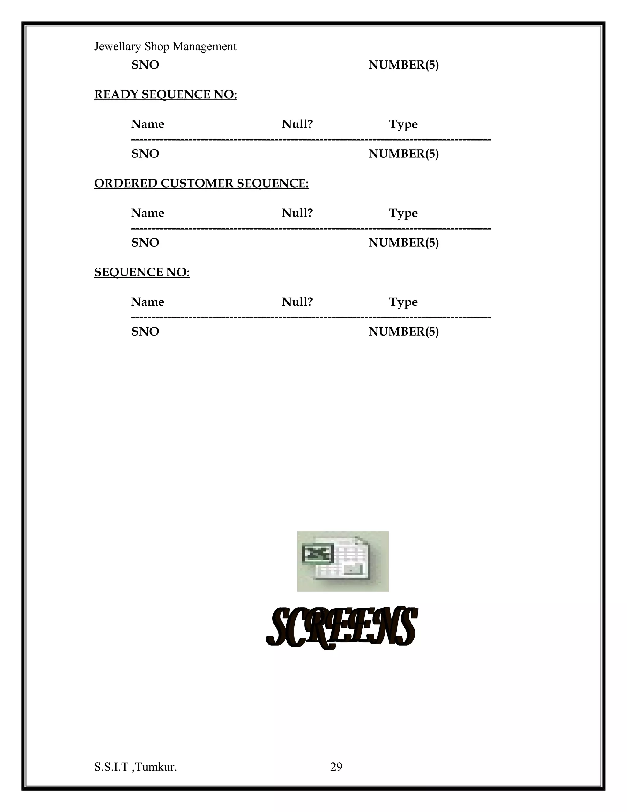 Jewellary Shop Management

S.S.I.T ,Tumkur.

29

 