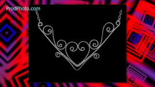 Jewelry Product Portfolio Samples