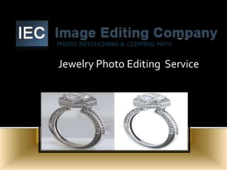Jewelry Photo Editing Service
 