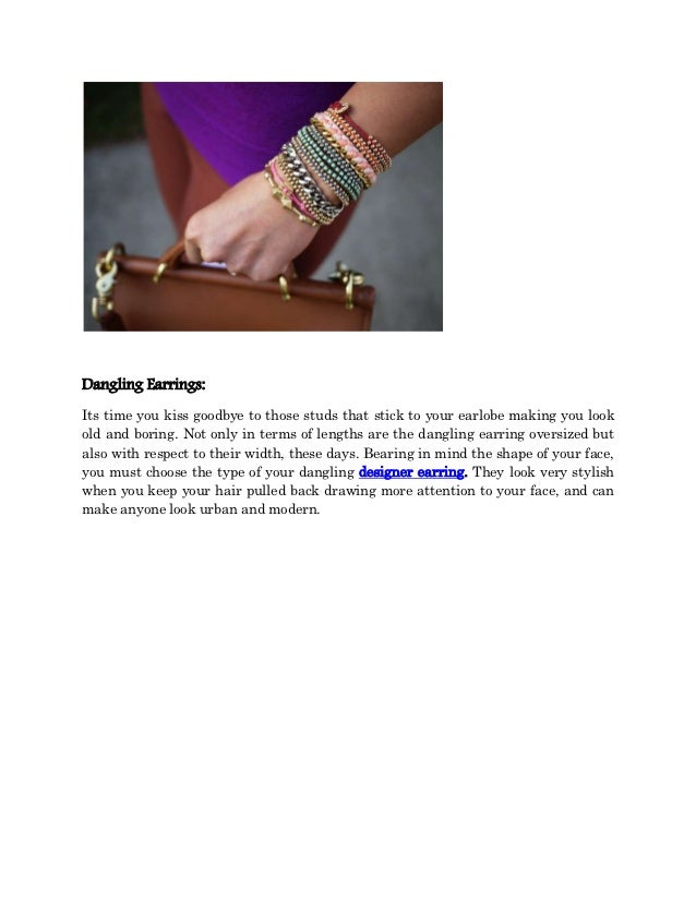 Jewelry trends for the festive season